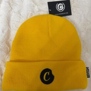 Cookies Men's Yellow Beanie